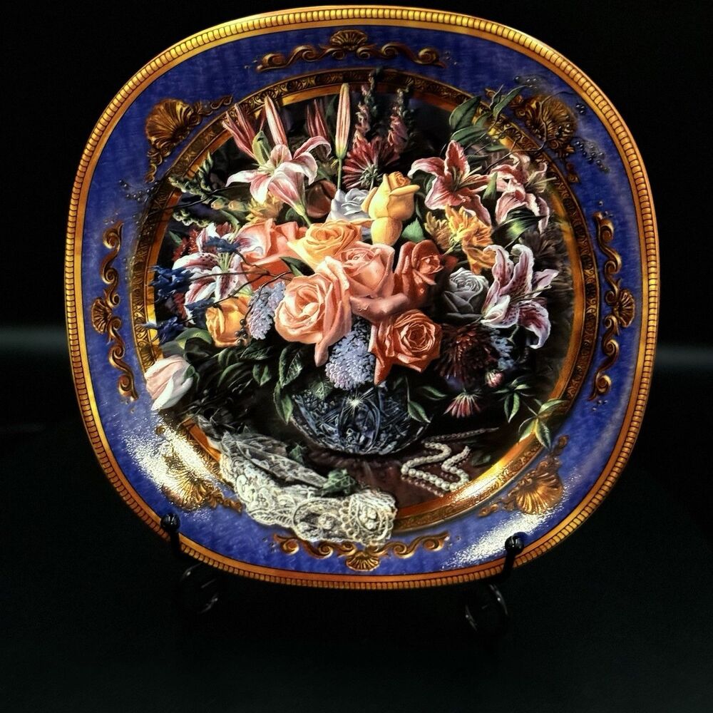Vintage Limited Edition Bradford Exchange Plate “Dreams To Gather” By M. Renee